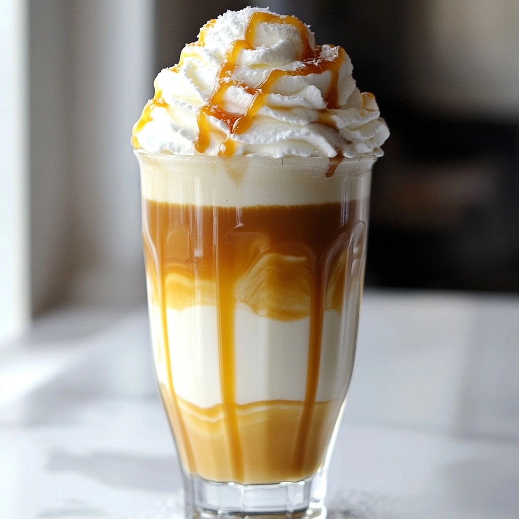 Smooth Starbucks DIY Coconut Caramel Macchiato Recipe