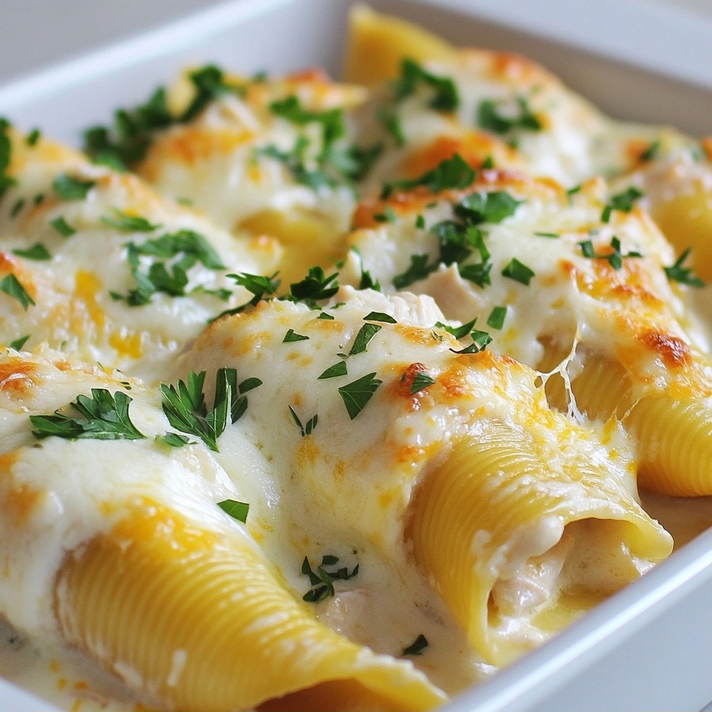 Tender Copycat Recipes Chicken Alfredo Stuffed Shells