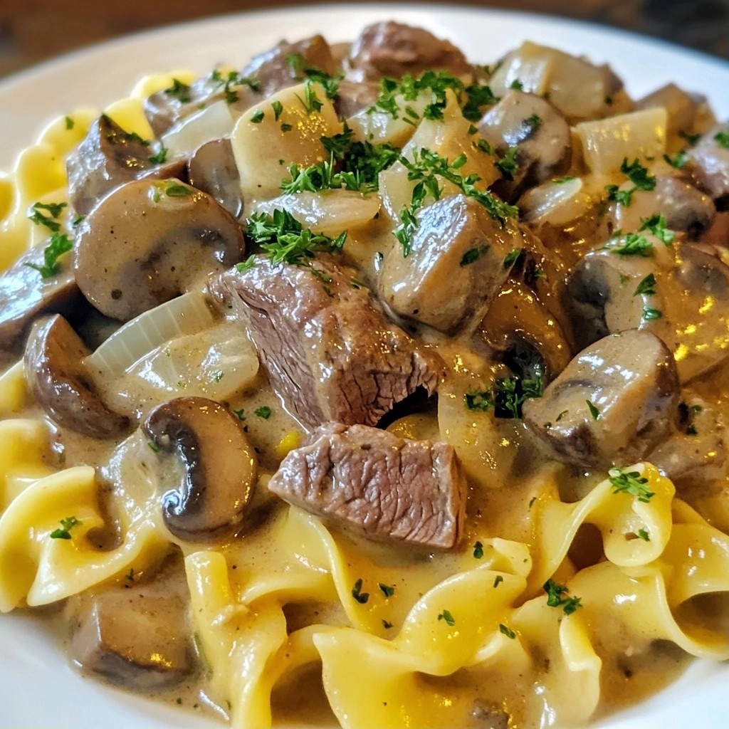 Savory Copycat Recipes Beef Stroganoff Made Easy