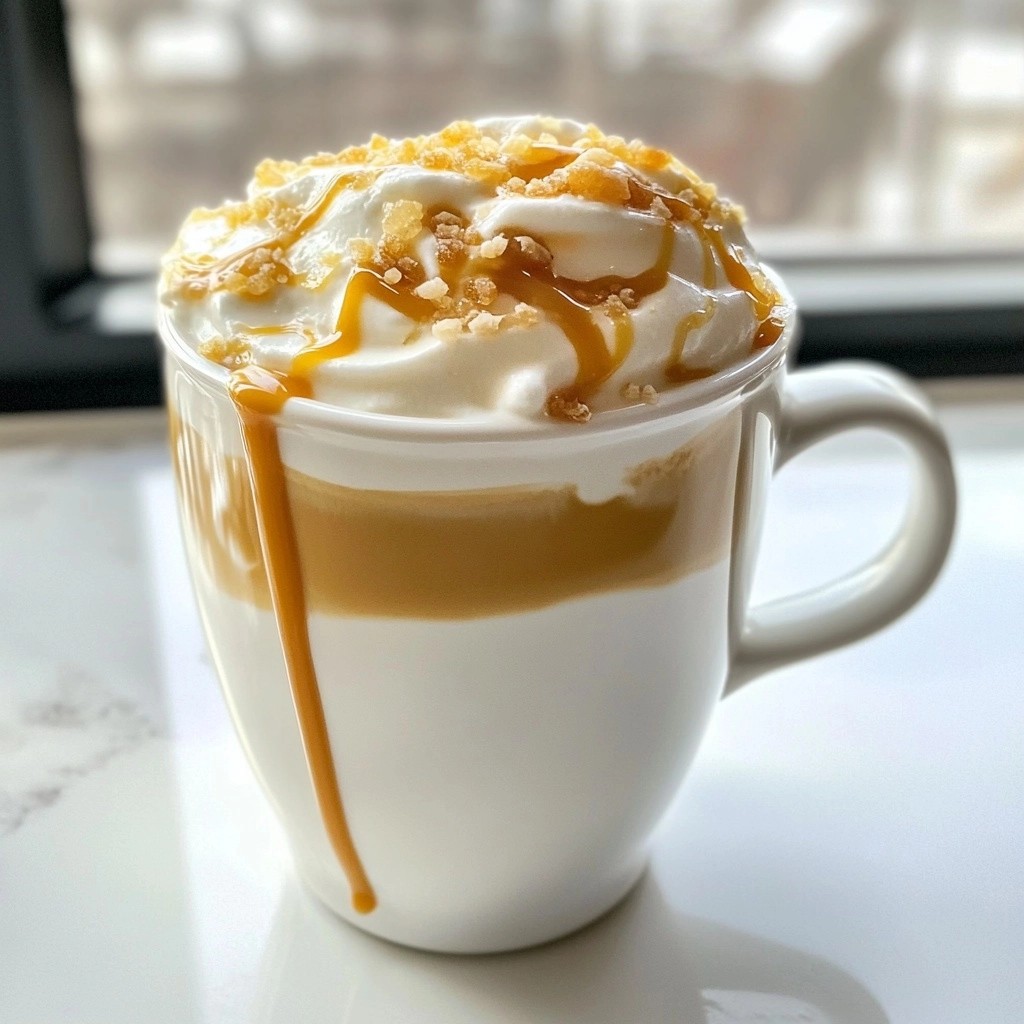 Frothy Starbucks DIY Hazelnut Caramel Macchiato Recipe