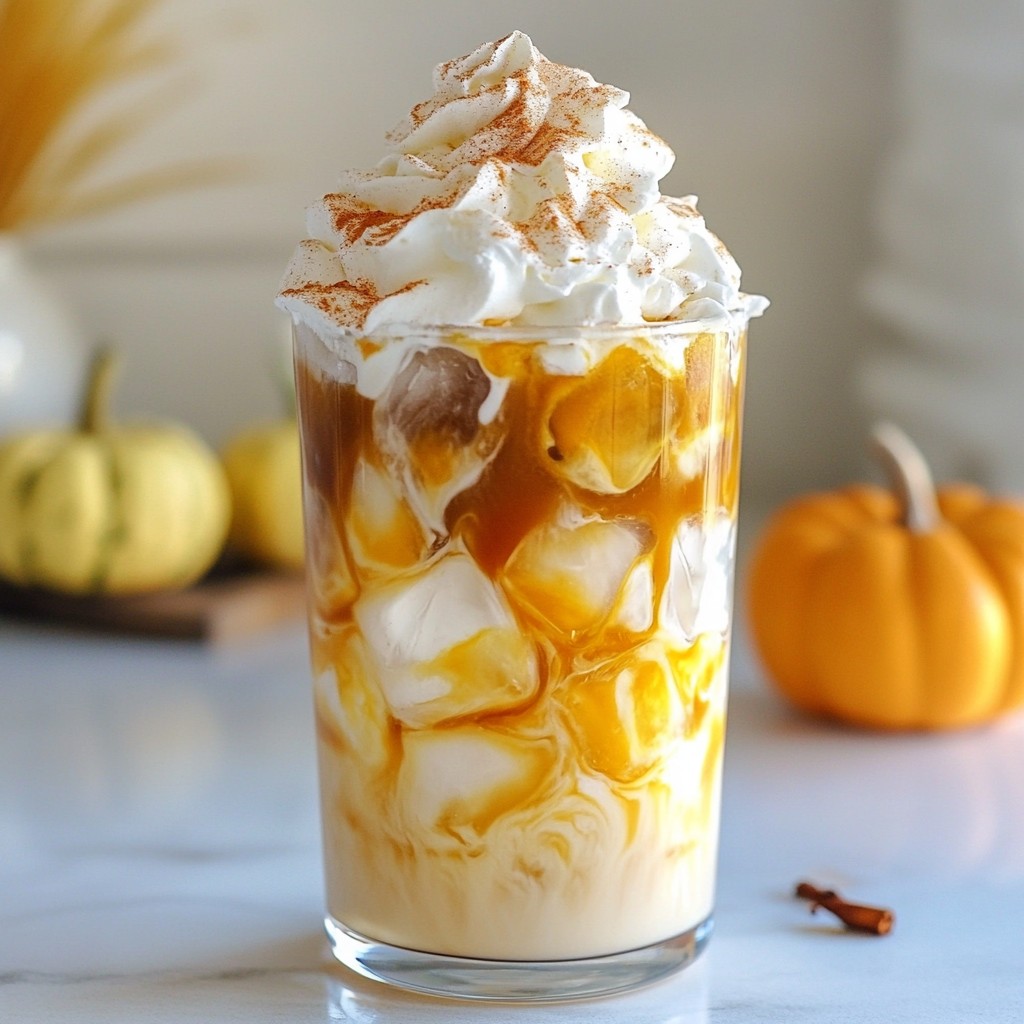 Trending Copycat Drinks Pumpkin Spice Cold Brew Delight