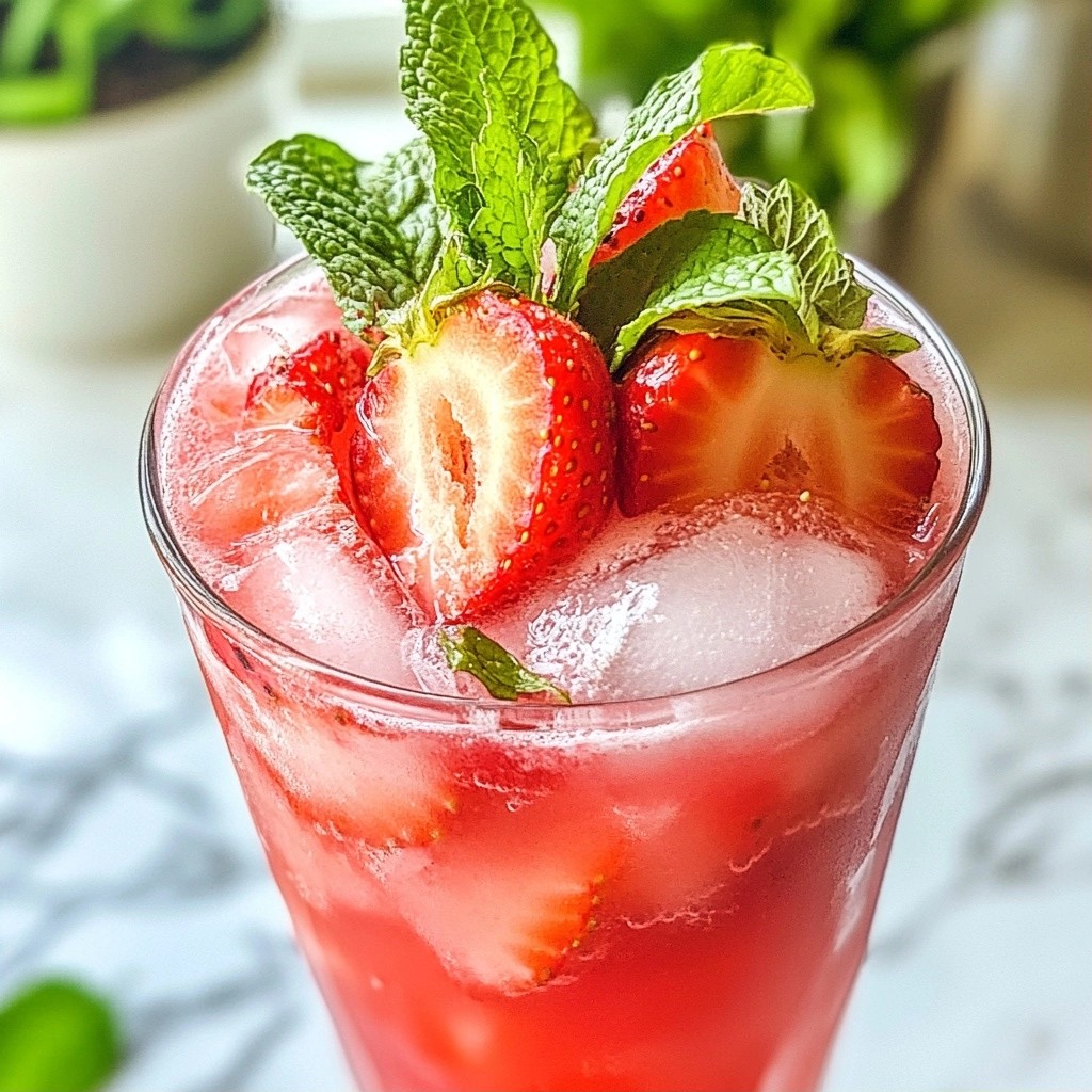 Refreshing Starbucks DIY Strawberry Açai Refresher Recipe
