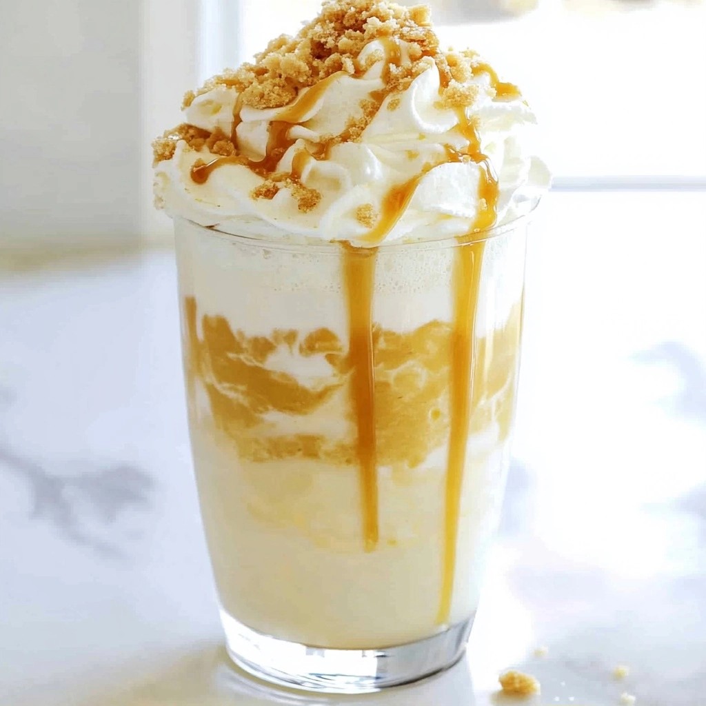 Creamy Starbucks DIY Caramel Ribbon Crunch Recipe