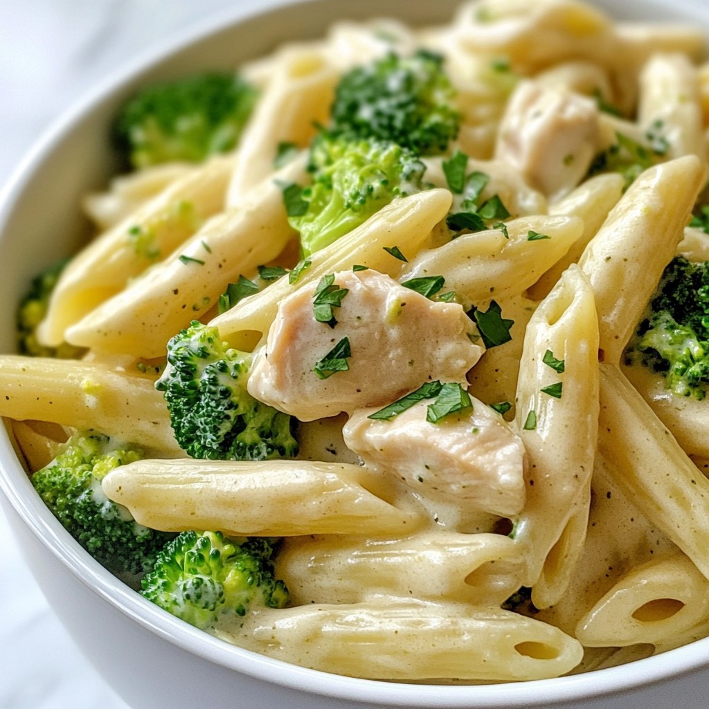 Savory Copycat Recipes Chicken Alfredo Penne Delight