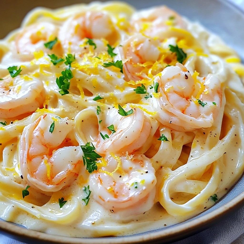 Hearty Copycat Recipes Shrimp Alfredo Linguine Delight