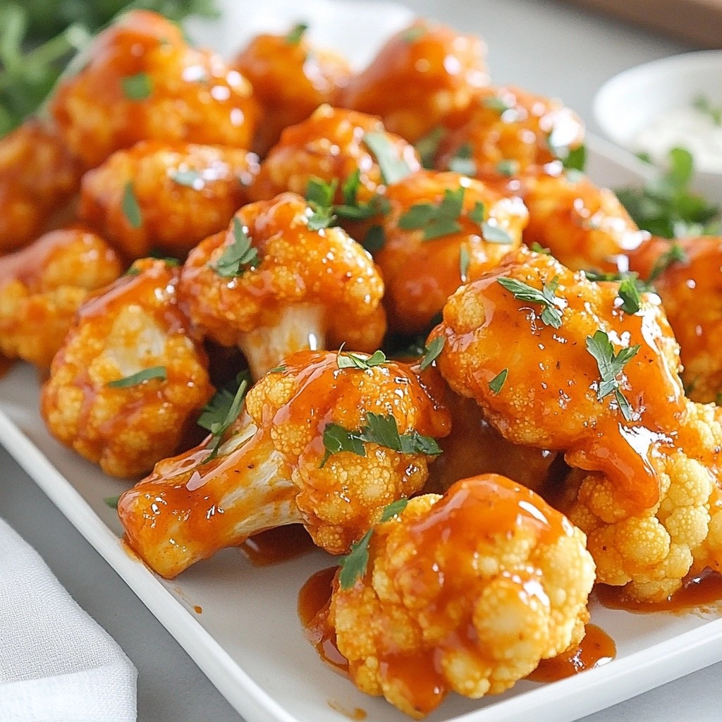Crunchy Copycat Recipes Buffalo Cauliflower Wings