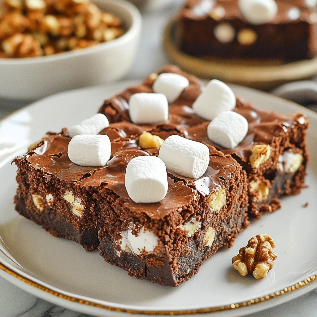 Decadent Copycat Recipes Rocky Road Brownies Treat