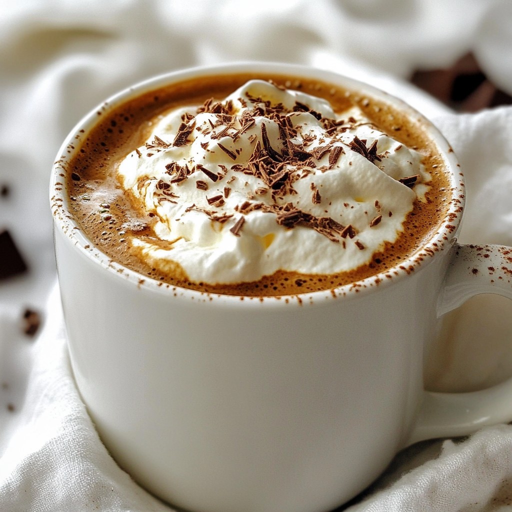 Frothy Starbucks DIY Mocha Latte Simple and Tasty Recipe