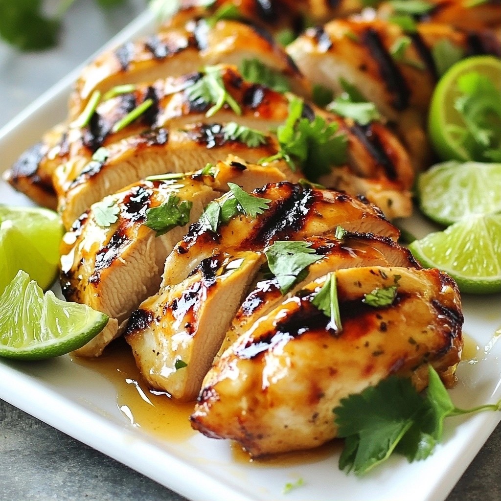 Juicy Copycat Recipes Honey Lime Grilled Chicken Delight