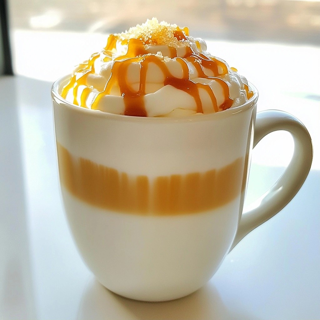 Creamy Starbucks DIY Caramel Latte Easy Recipe