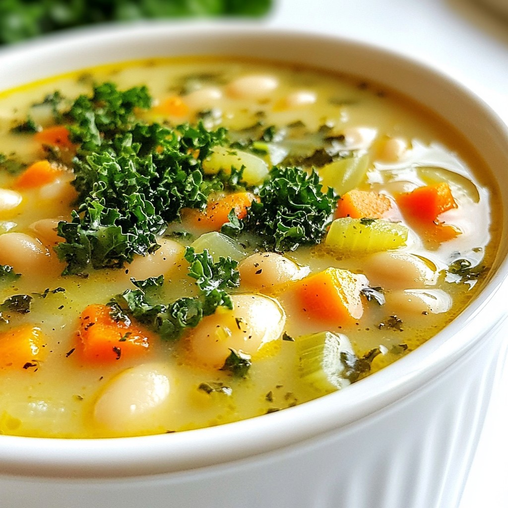 Hearty Copycat Recipes Tuscan White Bean Soup Delight