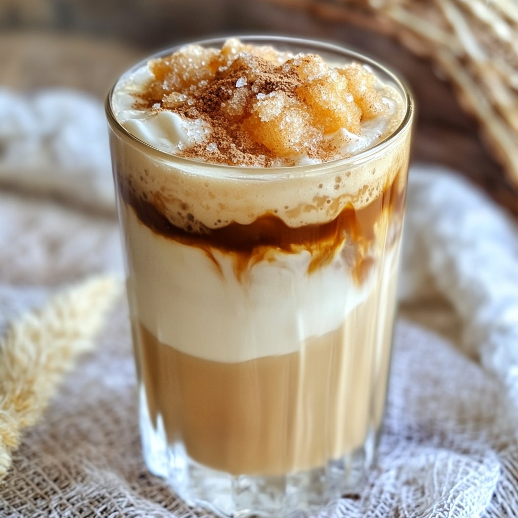 Refreshing Starbucks DIY Iced Brown Sugar Oat Milk