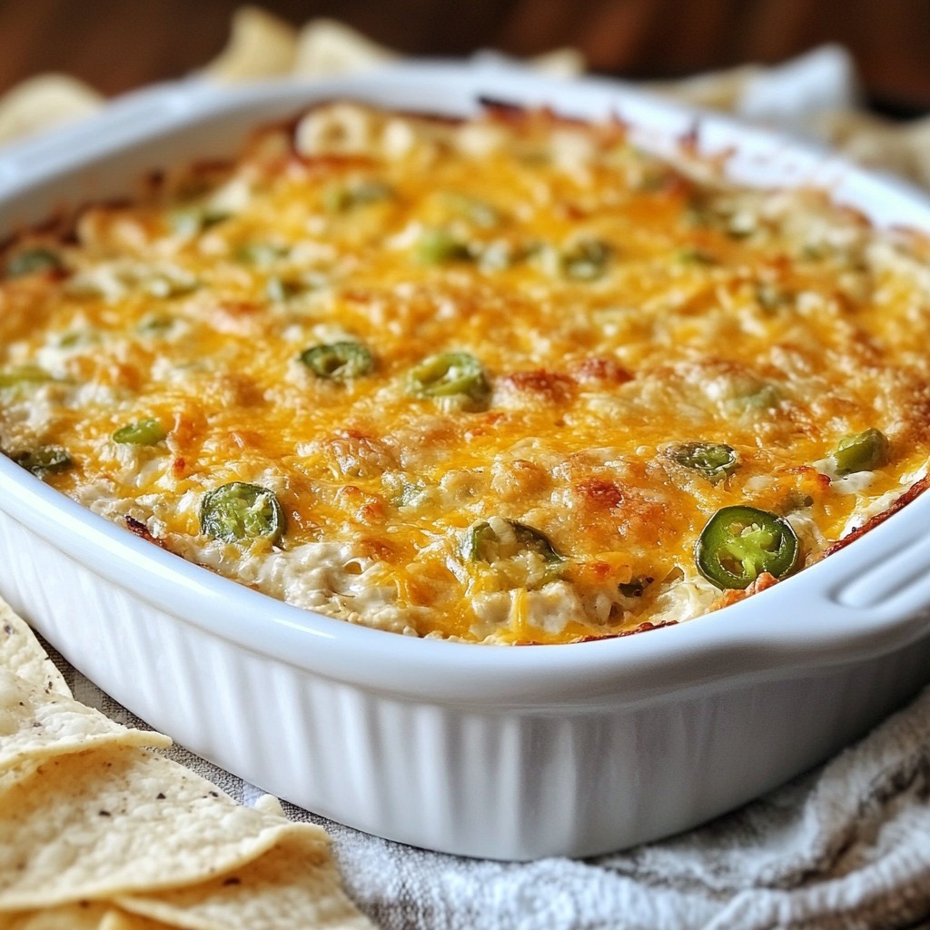 Spicy Restaurant-Style Jalapeño Popper Dip Delight