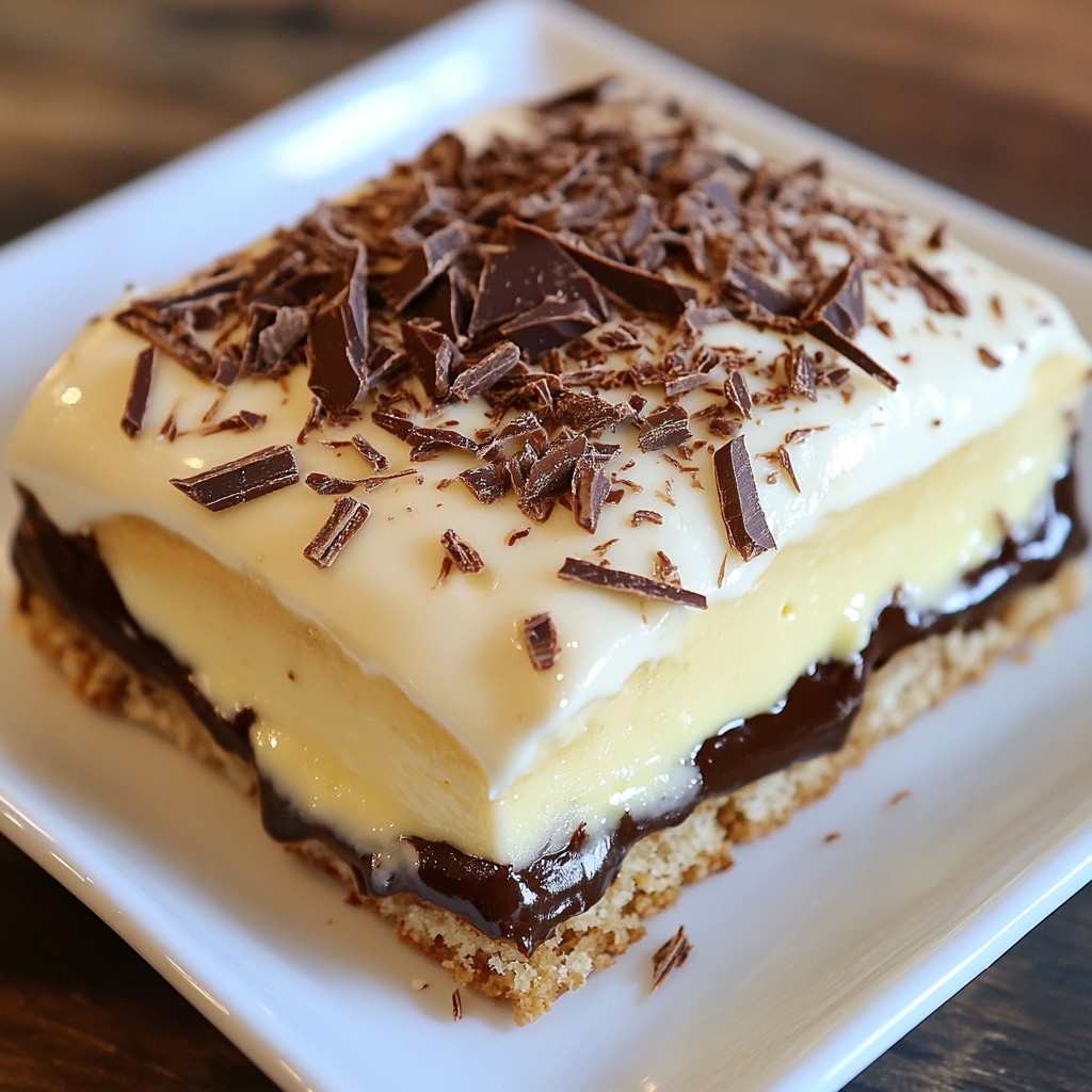 Decadent Copycat Recipes Chocolate Eclair Cake Treat
