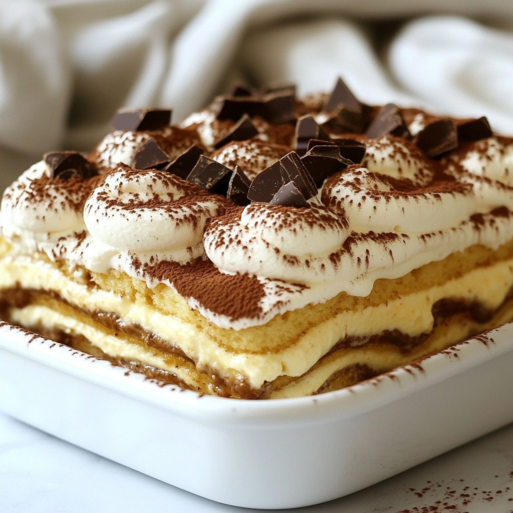 Decadent Olive Garden Copycat Tiramisu Delight Recipe