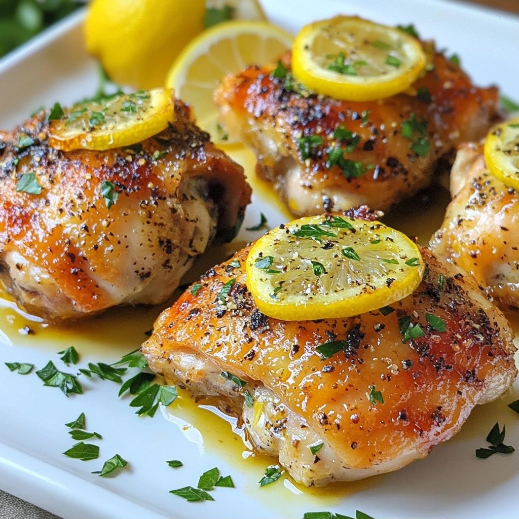 Zesty Copycat Recipes Lemon Pepper Chicken Thighs Delight