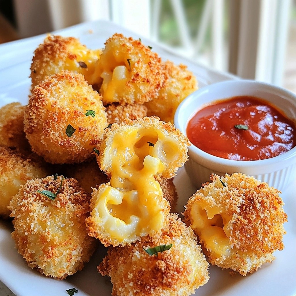 Cheesy Homemade Fast Food Mac and Cheese Bites Recipe