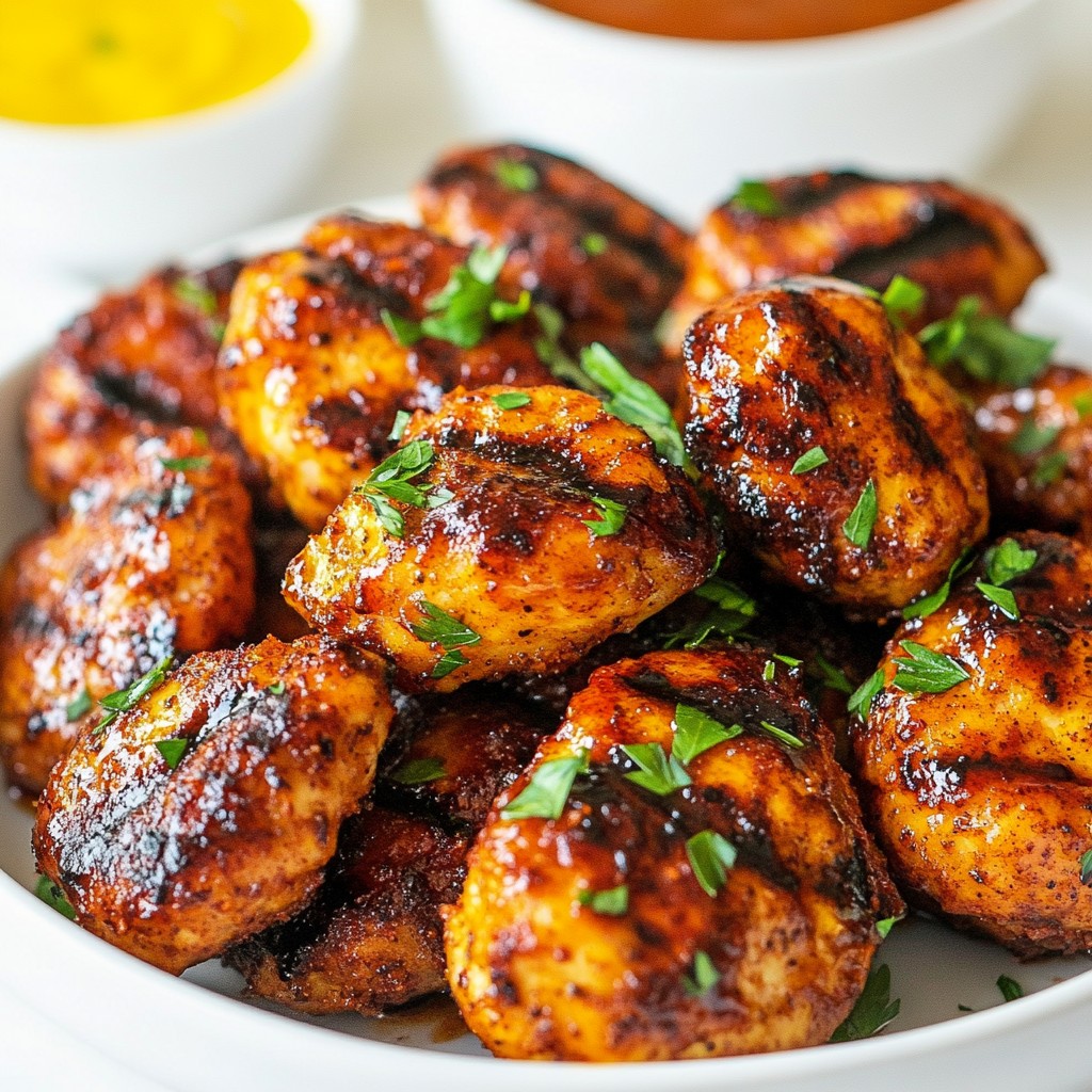 Savory Chick-fil-A at Home Grilled Chicken Nuggets