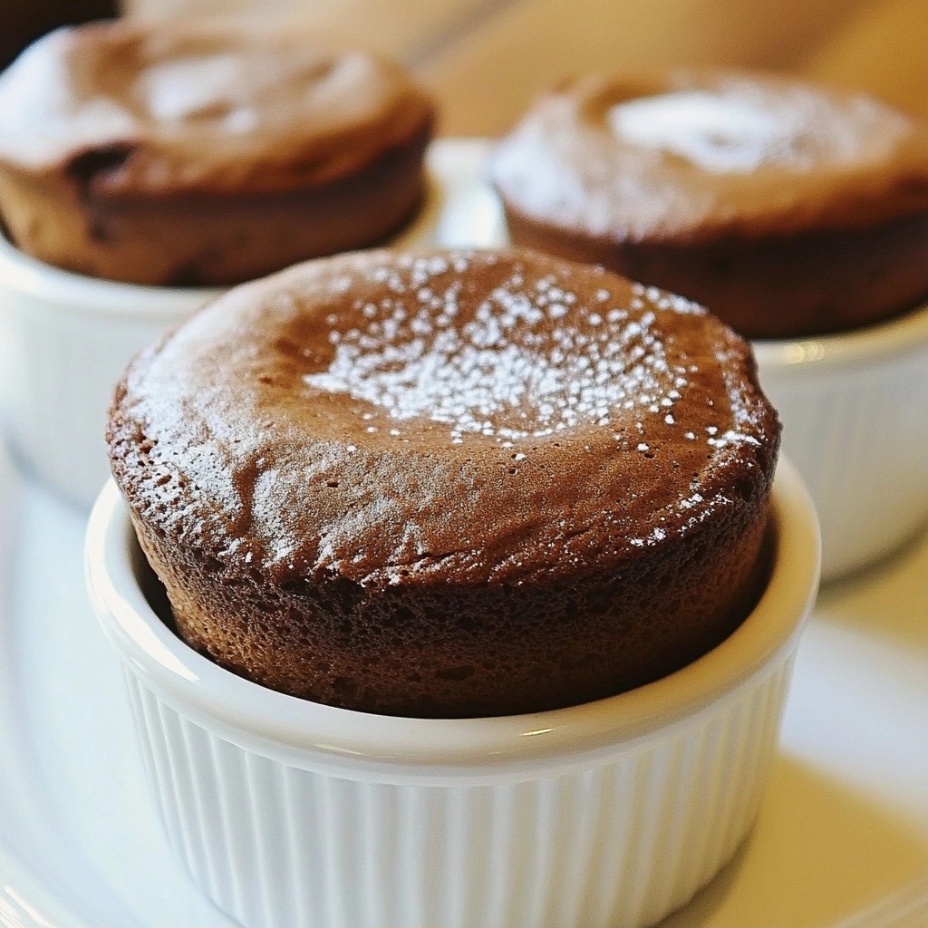 Fluffy Copycat Recipes Chocolate Soufflé Delight