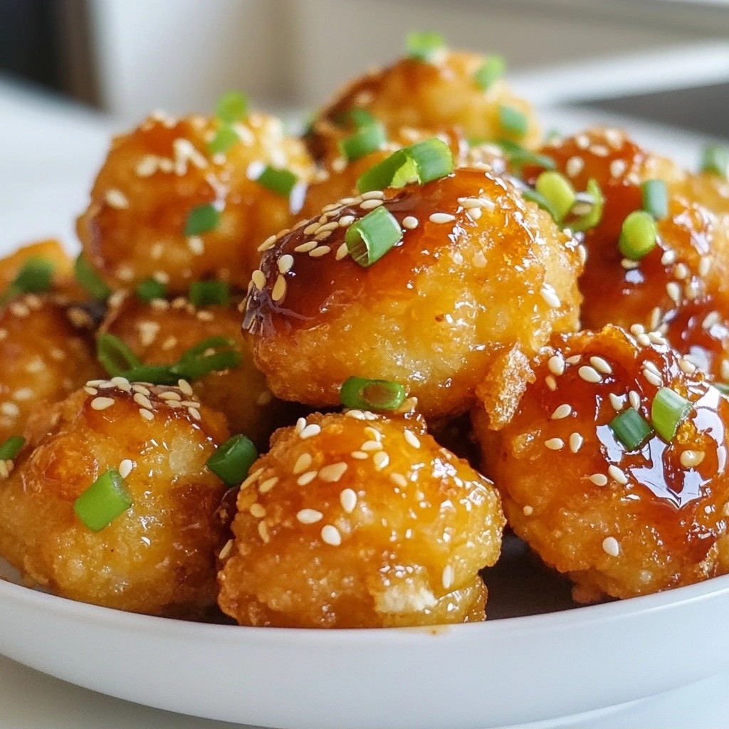 Crispy Copycat Recipes Honey Garlic Cauliflower Bites