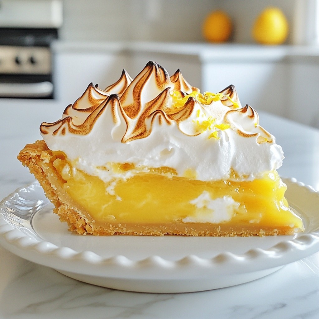 Fluffy Restaurant-Style Lemon Meringue Pie Recipe