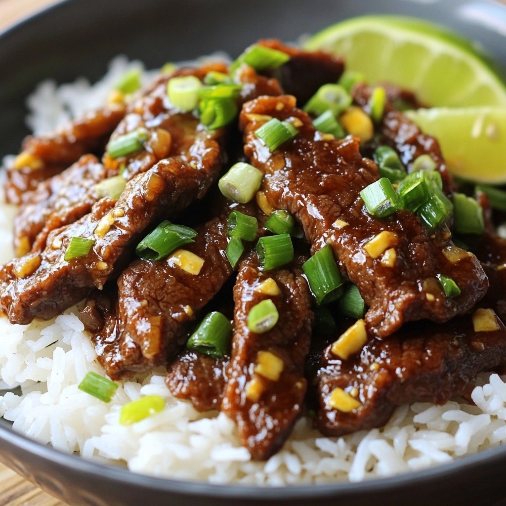 Sizzling Copycat Recipes Mongolian Beef Stir-Fry Delight