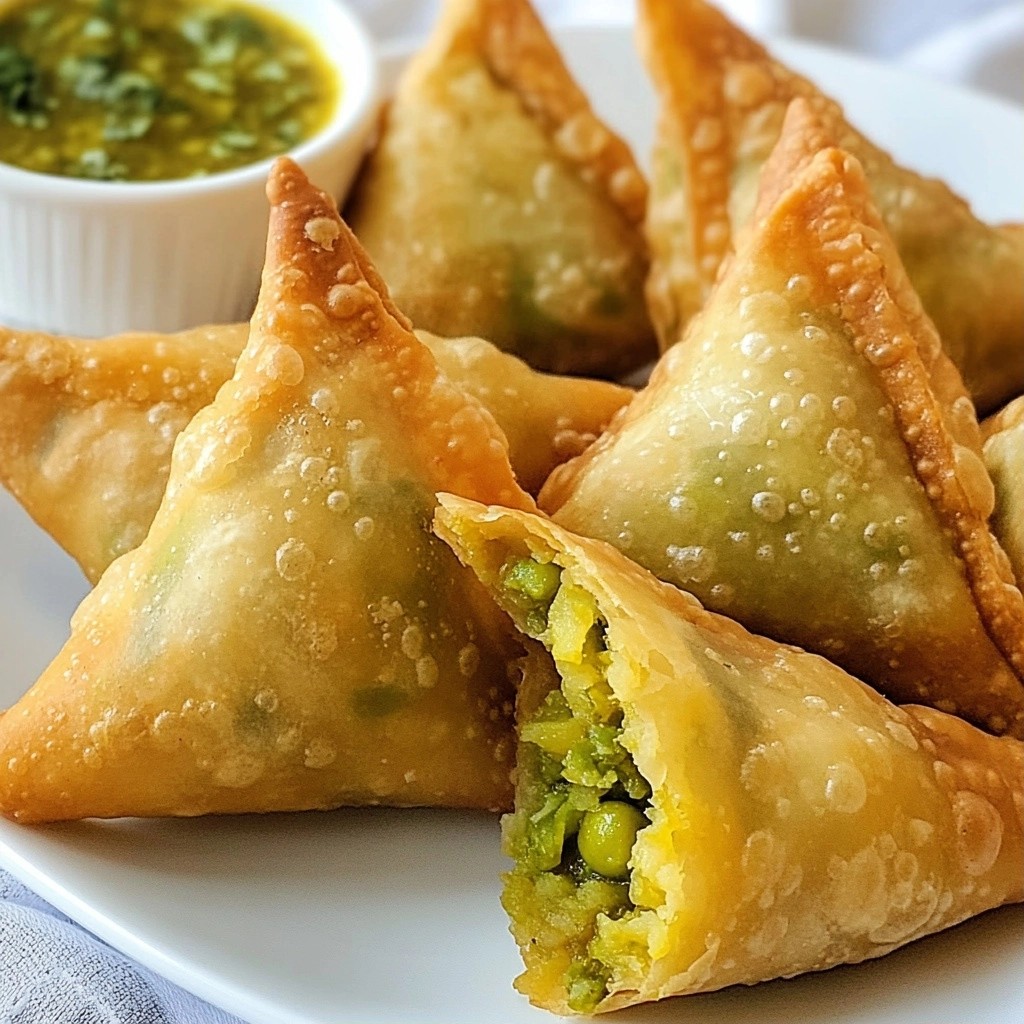 Crunchy Restaurant-Style Vegetable Samosas Delight