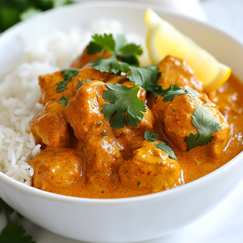 Creamy Copycat Recipes Butter Chicken Curry Delight