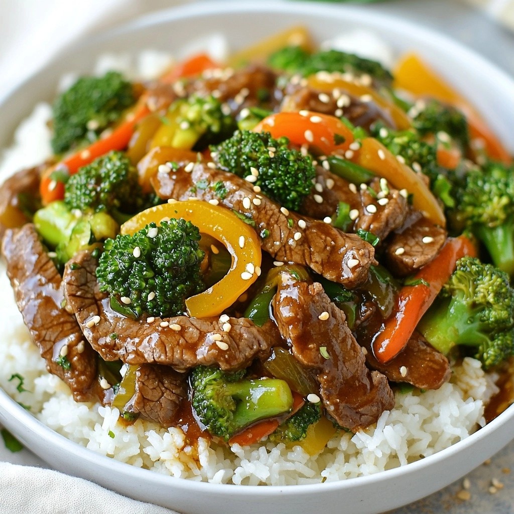 Hearty Copycat Recipes Beef and Broccoli Stir Fry