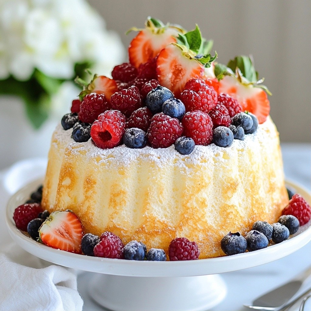 Fluffy Copycat Recipes Angel Food Cake Delight