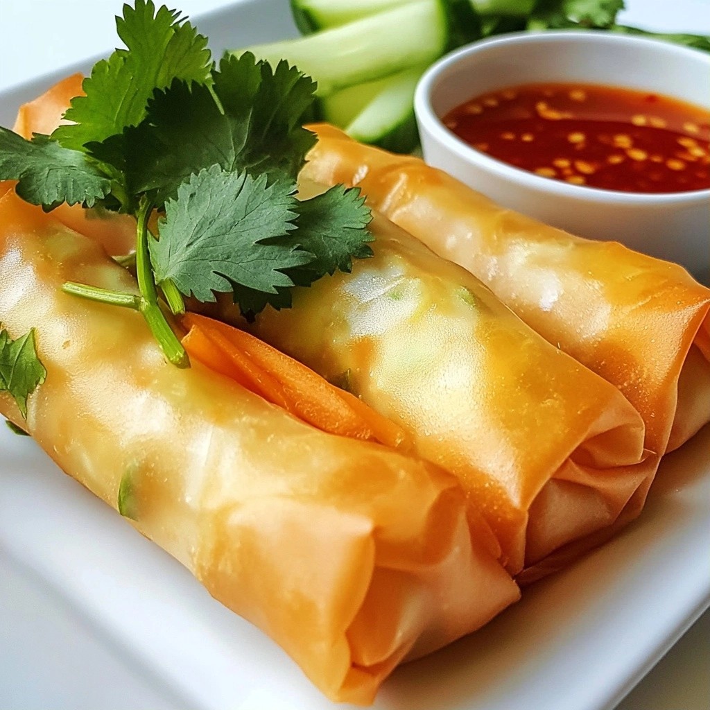 Crunchy Restaurant-Style Thai Spring Rolls Delight