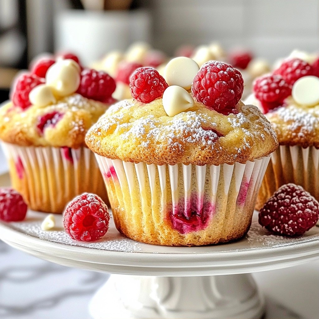 Fluffy Copycat Recipes White Chocolate Raspberry Muffins