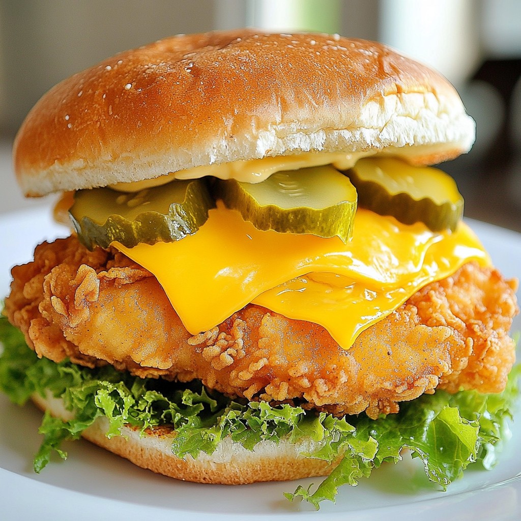 Crispy Chick-fil-A at Home Chicken Sandwich Delight