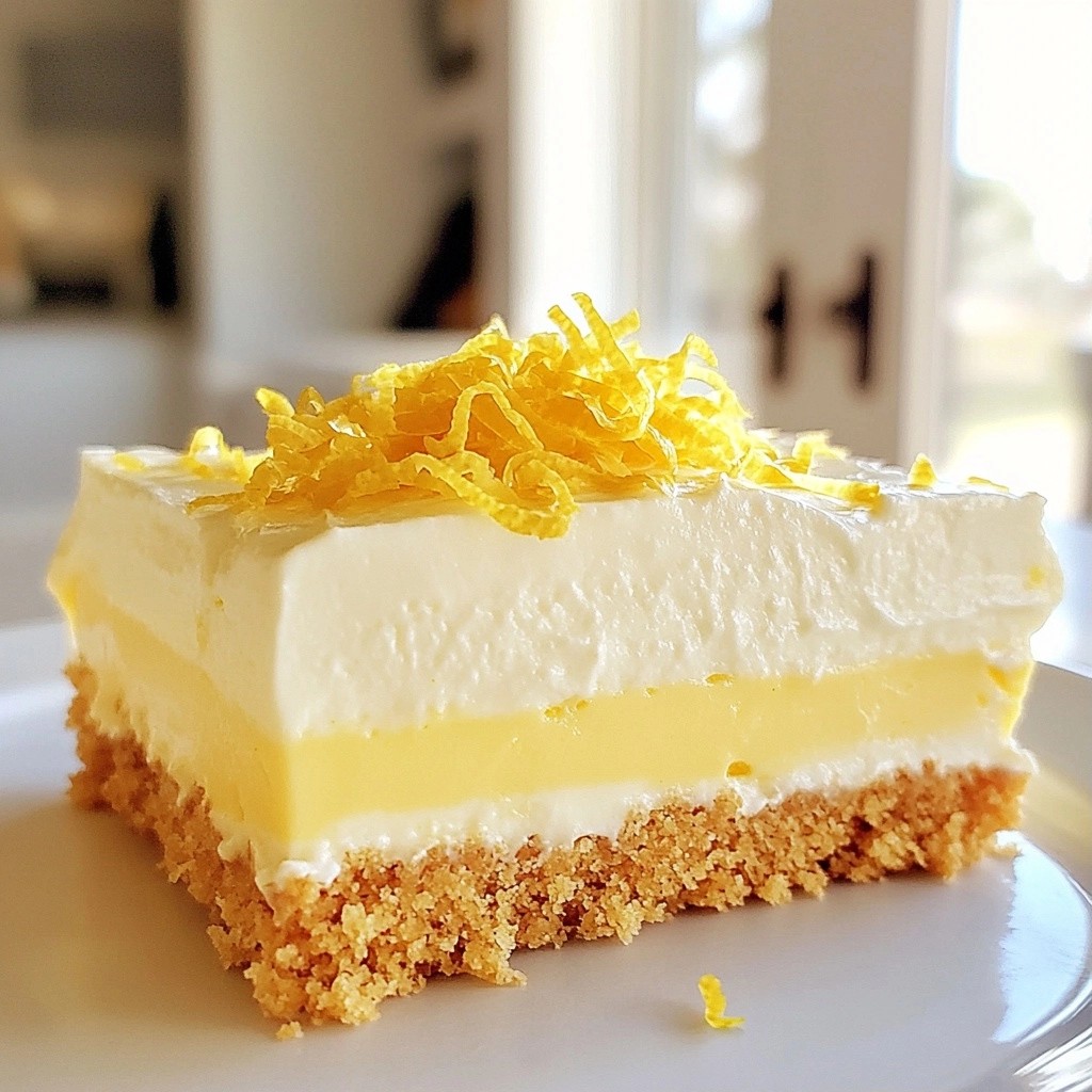 Fluffy Copycat Recipes Lemon Mousse Cake Delight