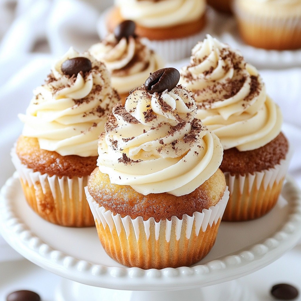 Fluffy Copycat Recipes Tiramisu Cupcakes Delight