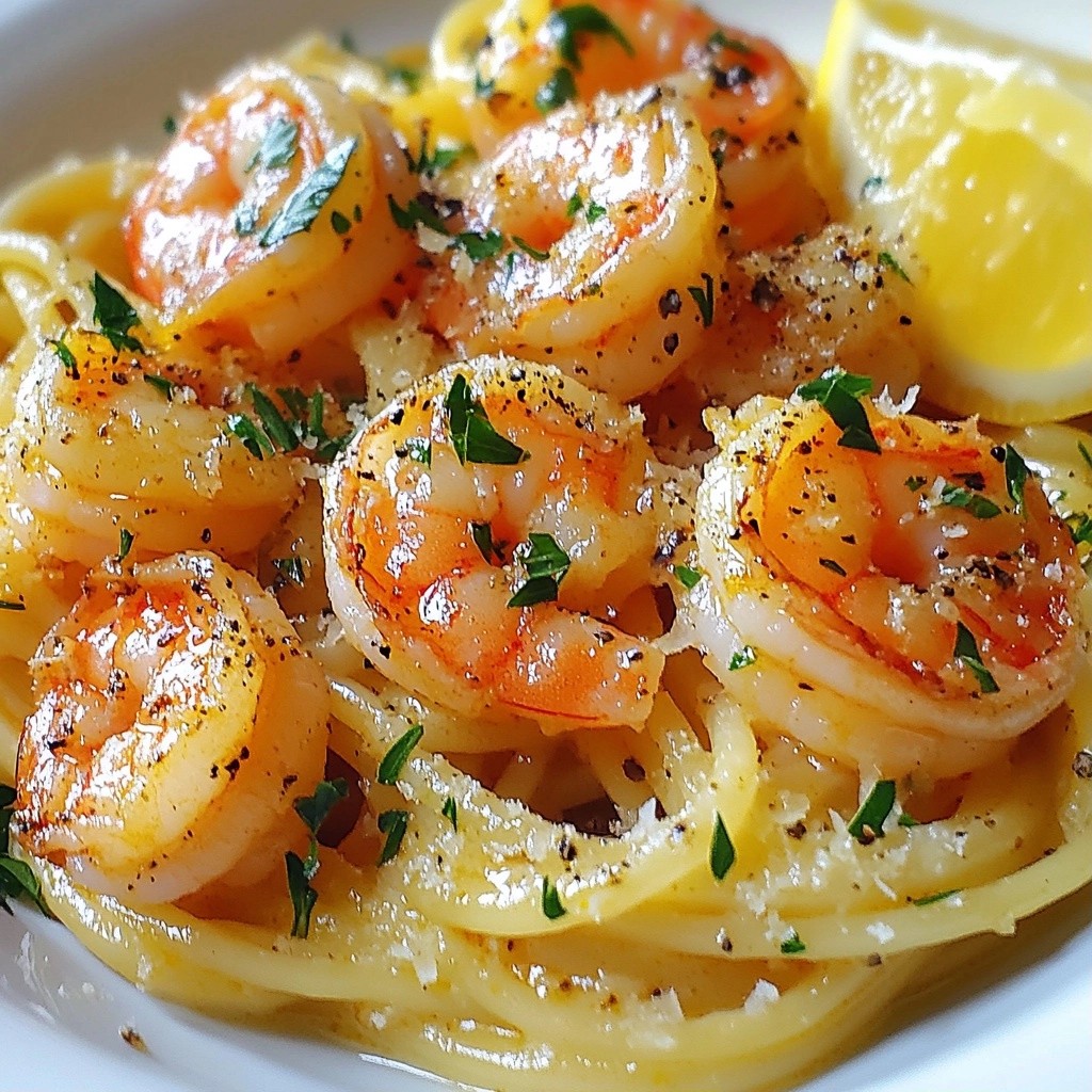 Creamy Copycat Recipes Garlic Parmesan Shrimp Pasta